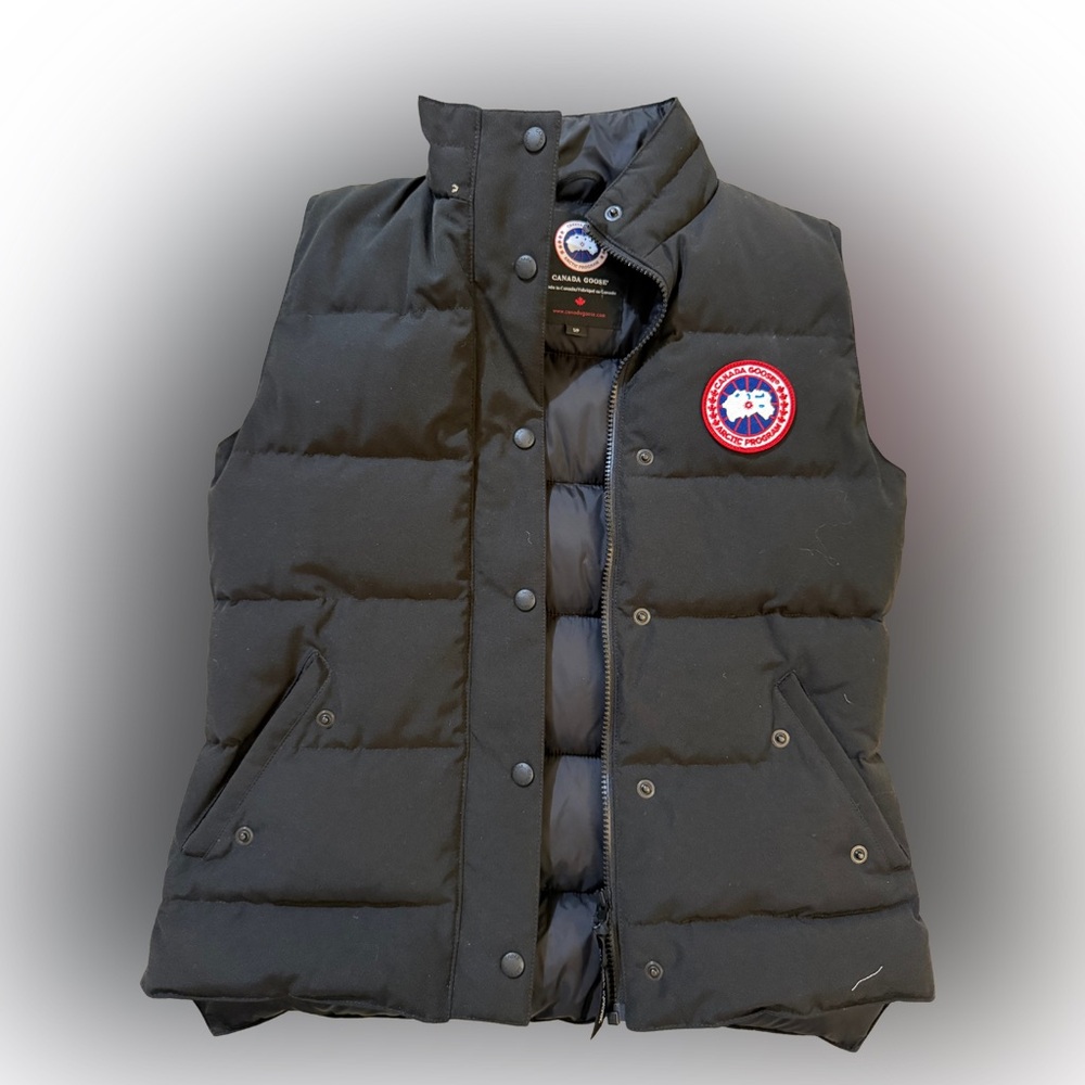 Canada Goose Black Down Vest